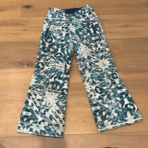 Obermeyer Girls Brooke ski snow Pant in Southwest Blues size Small (8)